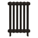Emmeline III - Grey Bronze Cast Iron Column Radiator H616mm x W429mm 3 Column - Wall Hung
