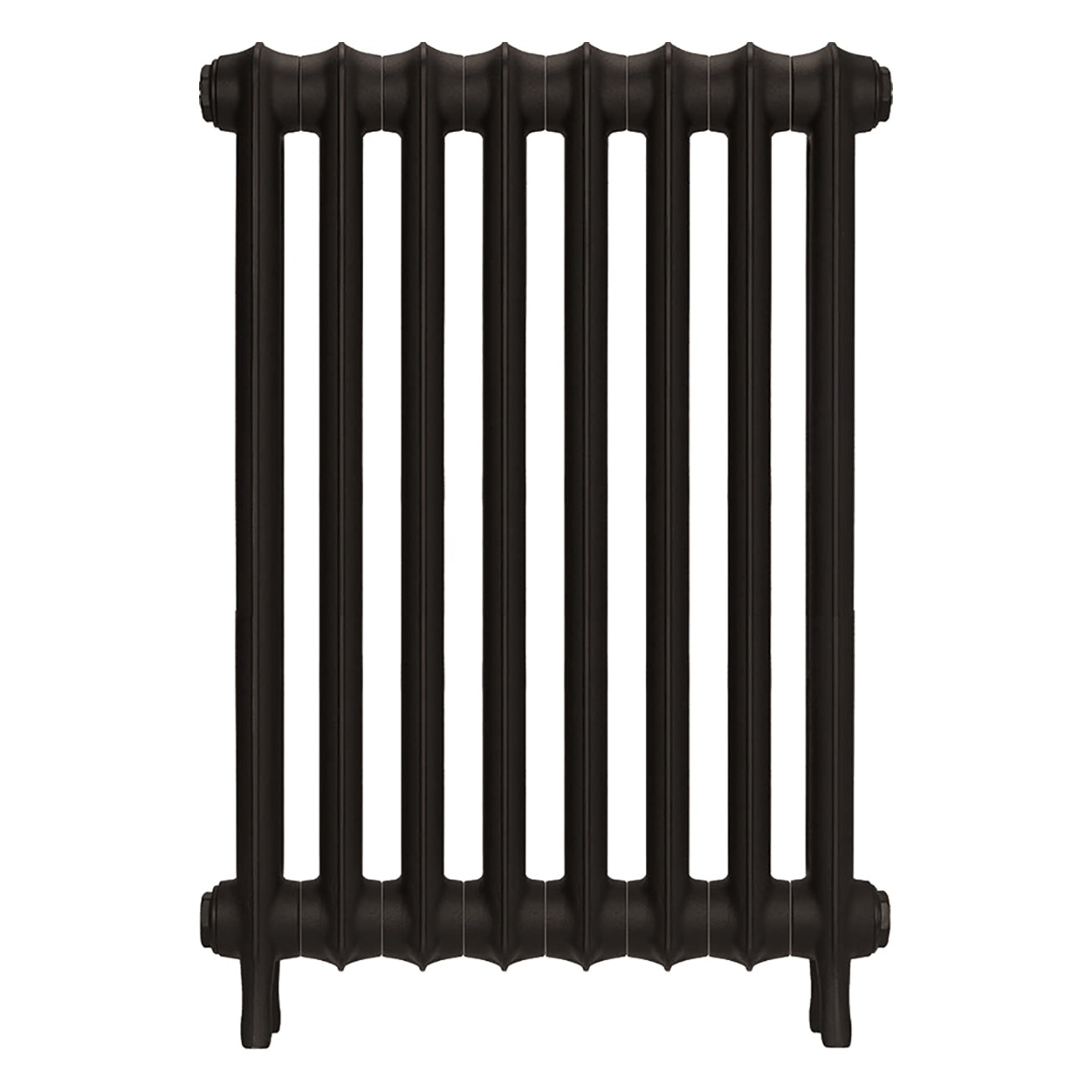 Emmeline III - Grey Bronze Cast Iron Column Radiator H816mm x W562mm 3 Column - Wall Hung