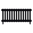 Emmeline I - Matt Black Cast Iron Column Radiator H407mm x W895mm 1 Column - Wall Hung