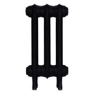 Emmeline I - Matt Black Cast Iron Column Radiator H407mm x W230mm 1 Column - Wall Hung