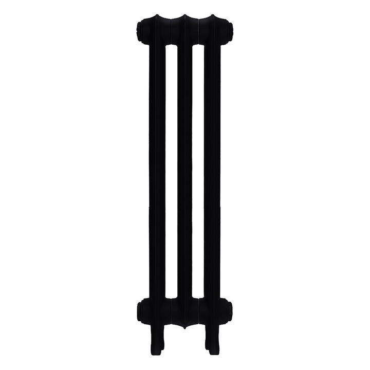Emmeline I - Matt Black Cast Iron Column Radiator H807mm x W230mm 1 Column - Wall Hung