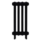 Emmeline I - Matt Black Cast Iron Column Radiator H607mm x W296mm 1 Column - Wall Hung