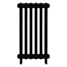 Emmeline I - Matt Black Cast Iron Column Radiator H807mm x W429mm 1 Column - Wall Hung