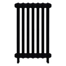 Emmeline I - Matt Black Cast Iron Column Radiator H807mm x W496mm 1 Column - Wall Hung