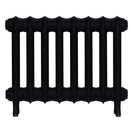 Emmeline I - Matt Black Cast Iron Column Radiator H407mm x W562mm 1 Column - Wall Hung