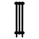 Emmeline II - Matt Black Cast Iron Column Radiator H813mm x W230mm 2 Column - Wall Hung