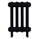 Emmeline II - Matt Black Cast Iron Column Radiator H413mm x W296mm 2 Column - Wall Hung