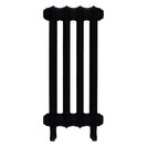 Emmeline II - Matt Black Cast Iron Column Radiator H613mm x W296mm 2 Column - Wall Hung
