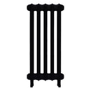 Emmeline II - Matt Black Cast Iron Column Radiator H813mm x W363mm 2 Column - Wall Hung