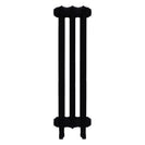 Emmeline III - Matt Black Cast Iron Column Radiator H816mm x W230mm 3 Column - Wall Hung