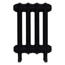 Emmeline III - Matt Black Cast Iron Column Radiator H416mm x W296mm 3 Column - Wall Hung