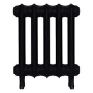 Emmeline III - Matt Black Cast Iron Column Radiator H416mm x W363mm 3 Column - Wall Hung
