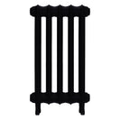 Emmeline III - Matt Black Cast Iron Column Radiator H616mm x W363mm 3 Column - Wall Hung