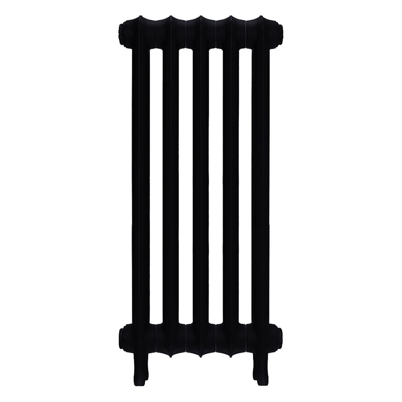 Emmeline III - Matt Black Cast Iron Column Radiator H816mm x W363mm 3 Column - Wall Hung