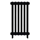 Emmeline III - Matt Black Cast Iron Column Radiator H816mm x W429mm 3 Column - Wall Hung
