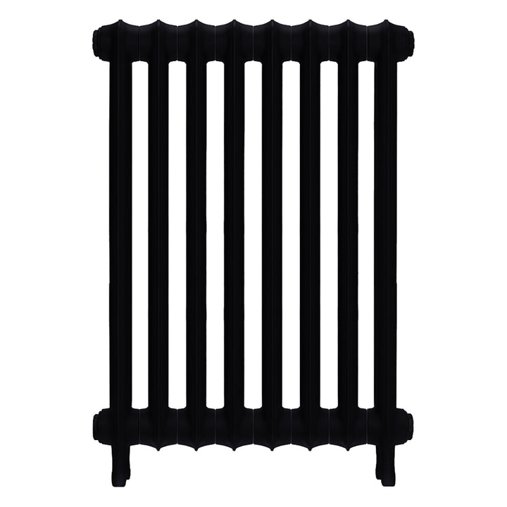 Emmeline III - Matt Black Cast Iron Column Radiator H816mm x W562mm 3 Column - Wall Hung