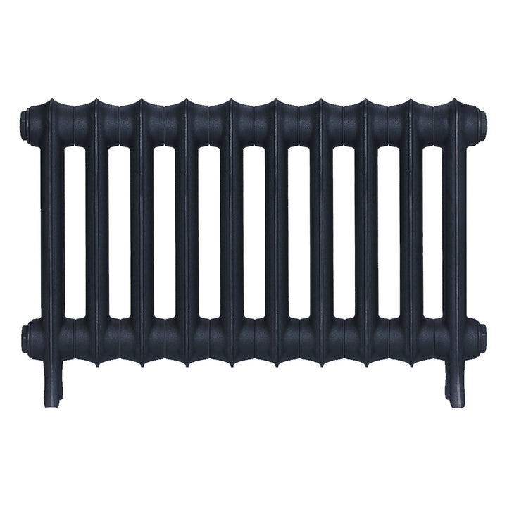 Emmeline I - Midnight Ink Cast Iron Column Radiator H407mm x W695mm 1 Column - Wall Hung