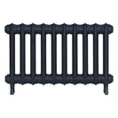 Emmeline I - Midnight Ink Cast Iron Column Radiator H407mm x W695mm 1 Column - Wall Hung