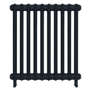 Emmeline I - Midnight Ink Cast Iron Column Radiator H807mm x W695mm 1 Column - Wall Hung