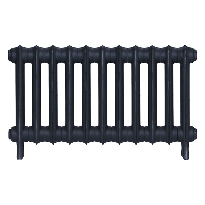 Emmeline I - Midnight Ink Cast Iron Column Radiator H407mm x W762mm 1 Column - Wall Hung