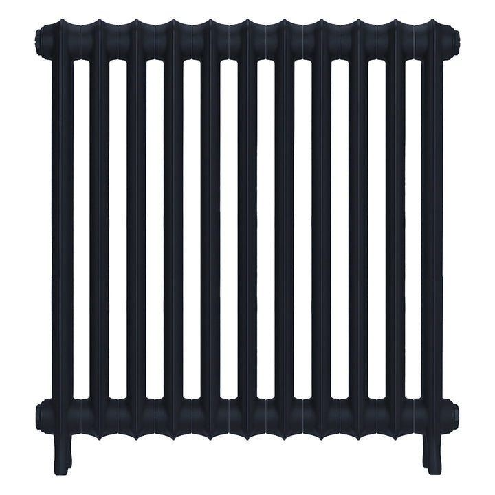 Emmeline I - Midnight Ink Cast Iron Column Radiator H807mm x W762mm 1 Column - Wall Hung