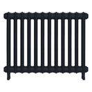 Emmeline I - Midnight Ink Cast Iron Column Radiator H607mm x W828mm 1 Column - Wall Hung