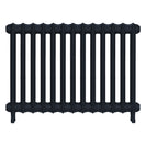 Emmeline I - Midnight Ink Cast Iron Column Radiator H607mm x W895mm 1 Column - Wall Hung