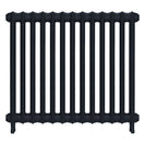 Emmeline I - Midnight Ink Cast Iron Column Radiator H807mm x W895mm 1 Column - Wall Hung