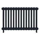 Emmeline I - Midnight Ink Cast Iron Column Radiator H607mm x W961mm 1 Column - Wall Hung
