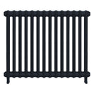 Emmeline I - Midnight Ink Cast Iron Column Radiator H807mm x W961mm 1 Column - Wall Hung