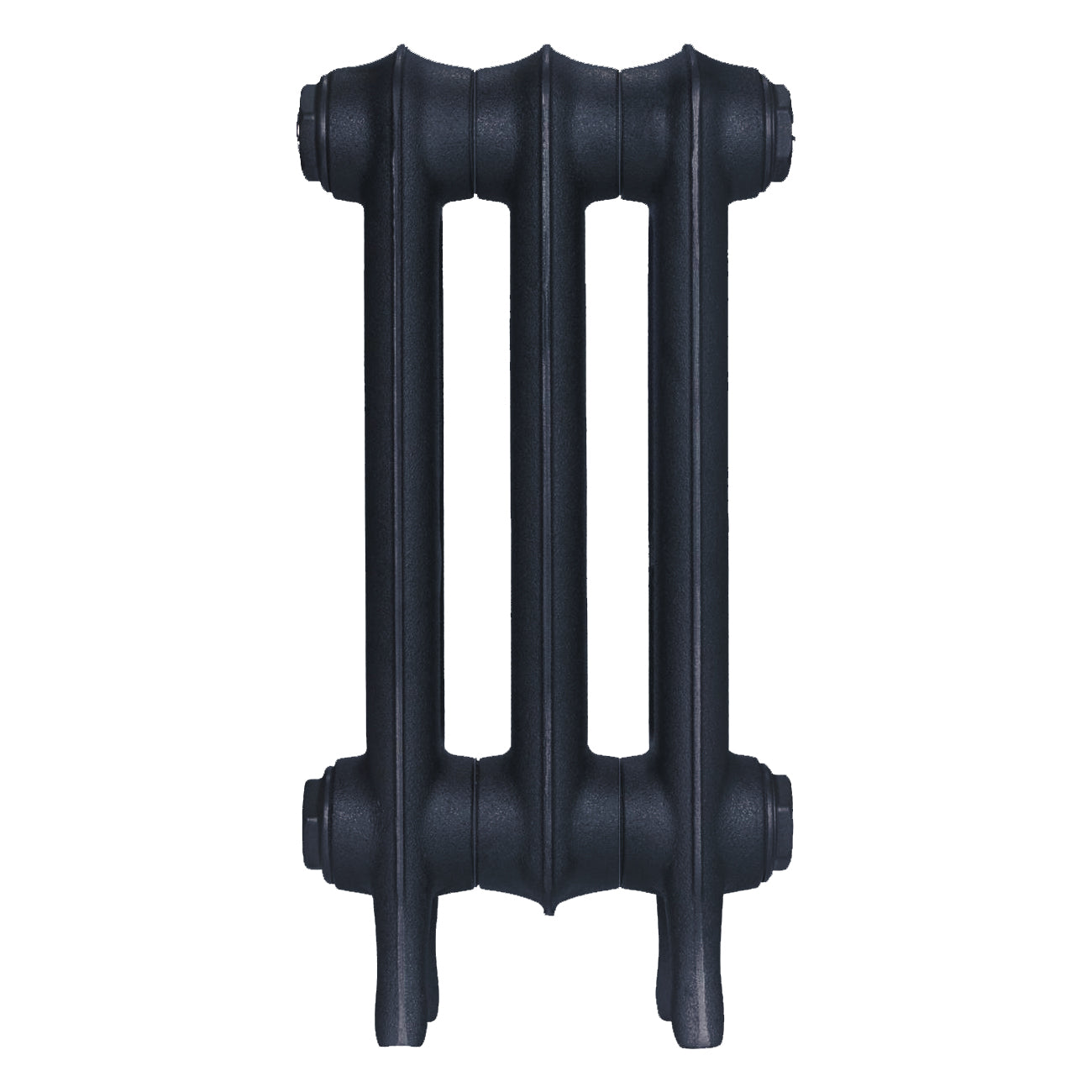 Emmeline I - Midnight Ink Cast Iron Column Radiator H407mm x W230mm 1 Column - Wall Hung