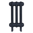 Emmeline I - Midnight Ink Cast Iron Column Radiator H407mm x W230mm 1 Column - Wall Hung