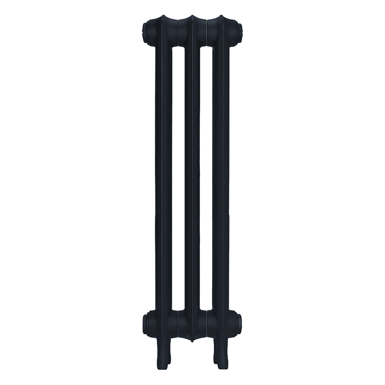 Emmeline I - Midnight Ink Cast Iron Column Radiator H807mm x W230mm 1 Column - Wall Hung