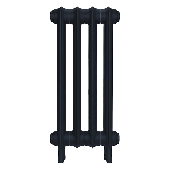 Emmeline I - Midnight Ink Cast Iron Column Radiator H607mm x W296mm 1 Column - Wall Hung