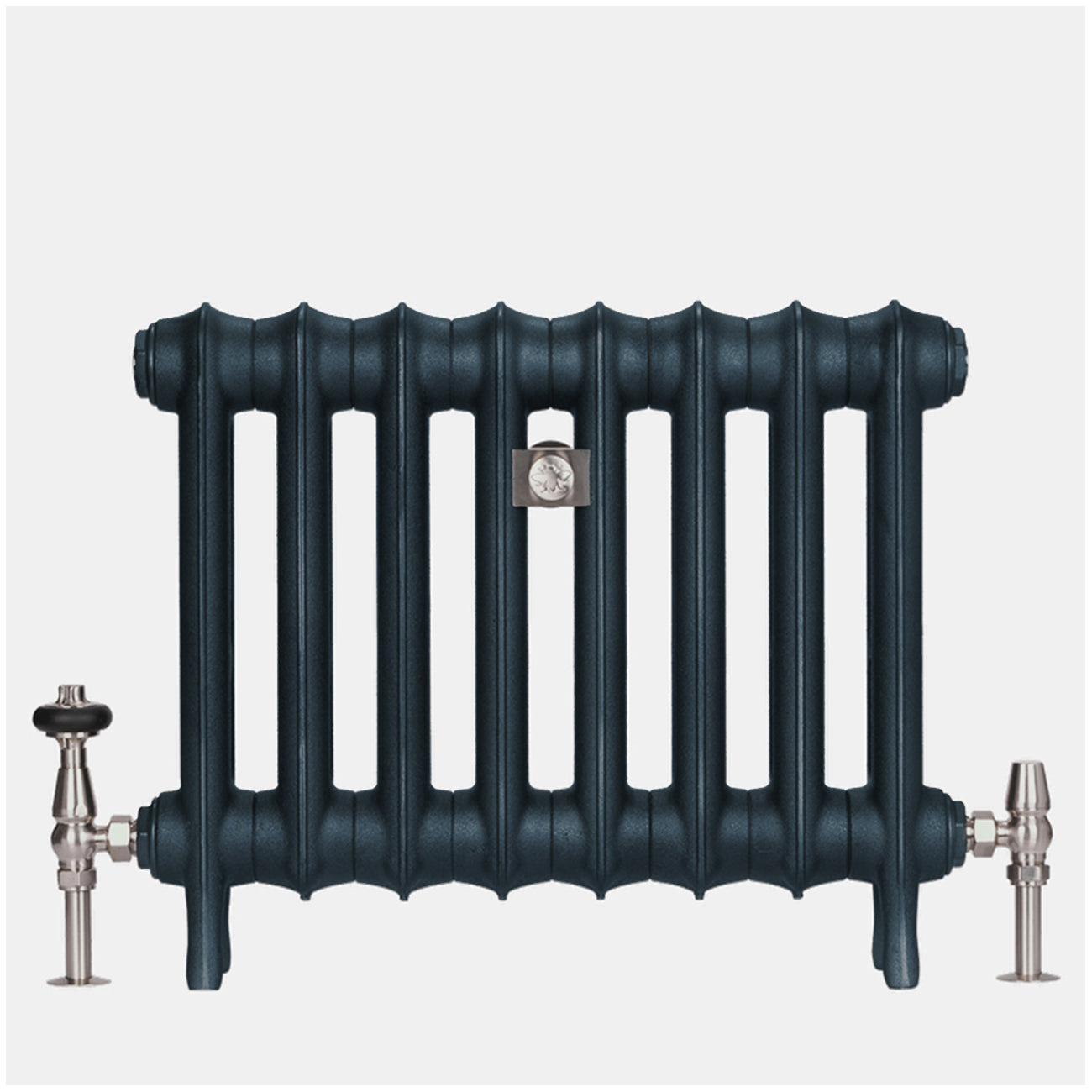 Emmeline I - Midnight Ink Cast Iron Column Radiator H465mm x W562mm 1 Column - Floor Standing