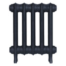 Emmeline I - Midnight Ink Cast Iron Column Radiator H407mm x W363mm 1 Column - Wall Hung