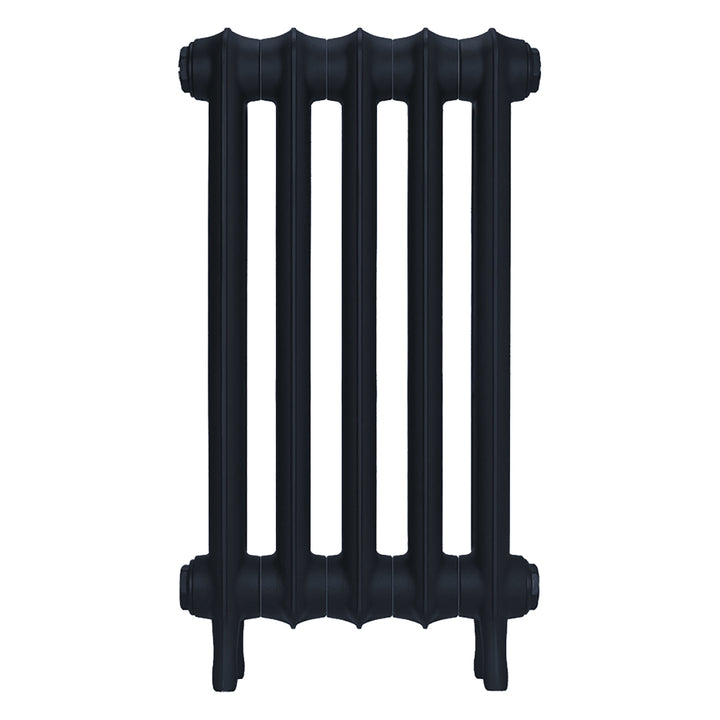 Emmeline I - Midnight Ink Cast Iron Column Radiator H607mm x W363mm 1 Column - Wall Hung