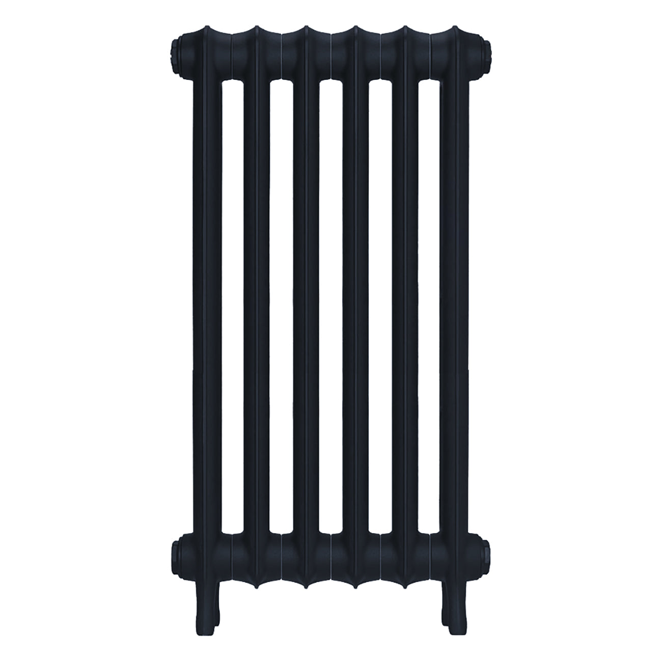 Emmeline I - Midnight Ink Cast Iron Column Radiator H807mm x W429mm 1 Column - Wall Hung
