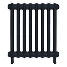 Emmeline I - Midnight Ink Cast Iron Column Radiator H607mm x W562mm 1 Column - Wall Hung