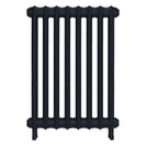 Emmeline I - Midnight Ink Cast Iron Column Radiator H807mm x W562mm 1 Column - Wall Hung