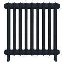 Emmeline I - Midnight Ink Cast Iron Column Radiator H607mm x W629mm 1 Column - Wall Hung
