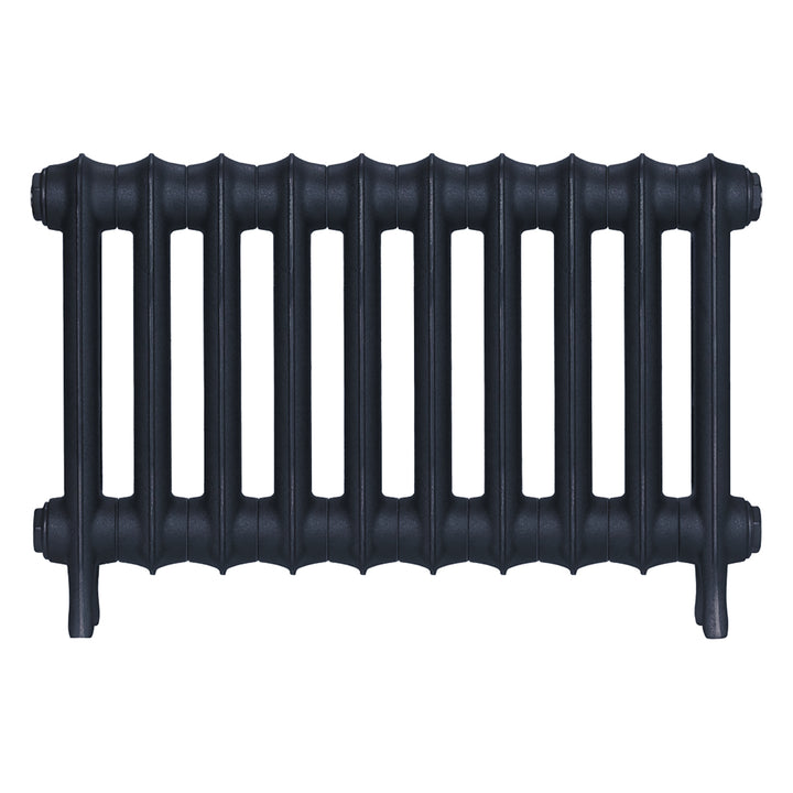 Emmeline II - Midnight Ink Cast Iron Column Radiator H413mm x W695mm 2 Column - Wall Hung