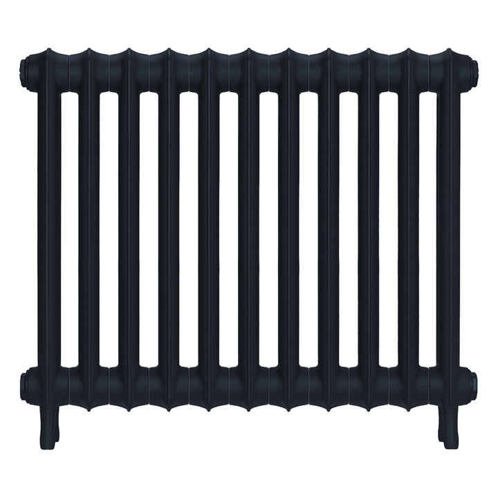Emmeline II - Midnight Ink Cast Iron Column Radiator H613mm x W762mm 2 Column - Wall Hung