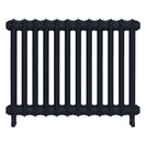 Emmeline II - Midnight Ink Cast Iron Column Radiator H613mm x W828mm 2 Column - Wall Hung