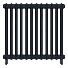 Emmeline II - Midnight Ink Cast Iron Column Radiator H813mm x W828mm 2 Column - Wall Hung