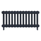 Emmeline II - Midnight Ink Cast Iron Column Radiator H413mm x W895mm 2 Column - Wall Hung