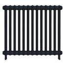 Emmeline II - Midnight Ink Cast Iron Column Radiator H813mm x W895mm 2 Column - Wall Hung