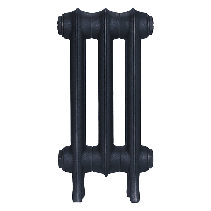 Emmeline II - Midnight Ink Cast Iron Column Radiator H413mm x W230mm 2 Column - Wall Hung