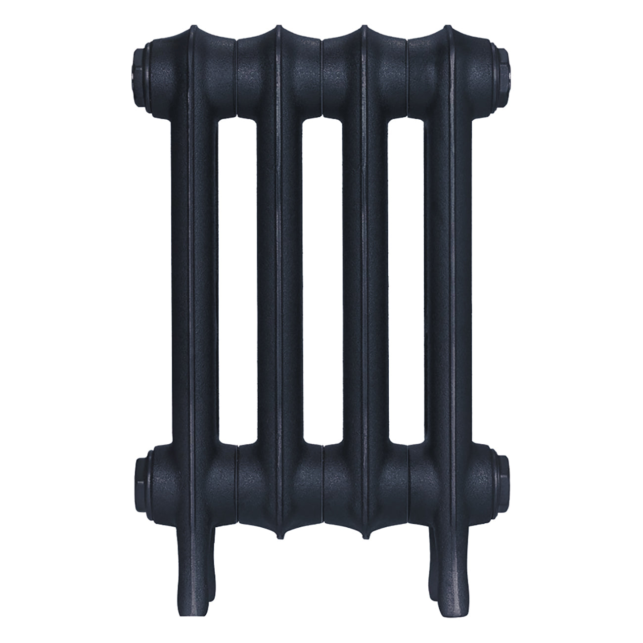 Emmeline II - Midnight Ink Cast Iron Column Radiator H413mm x W296mm 2 Column - Wall Hung