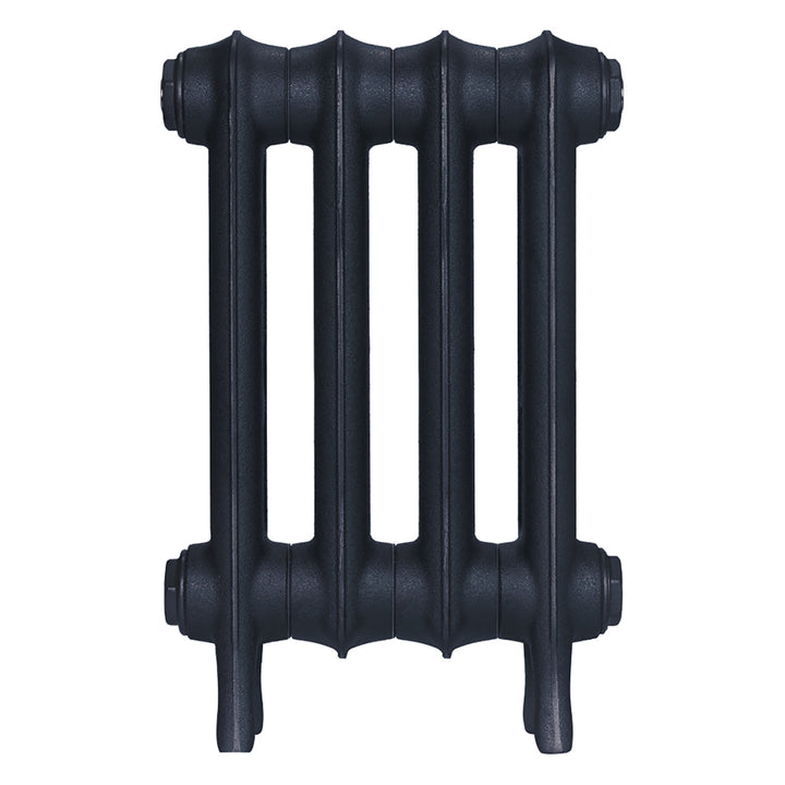 Emmeline II - Midnight Ink Cast Iron Column Radiator H413mm x W296mm 2 Column - Wall Hung